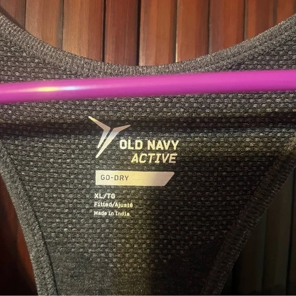 Old Navy Charcoal Women's Tank Top - Picture 3 of 3